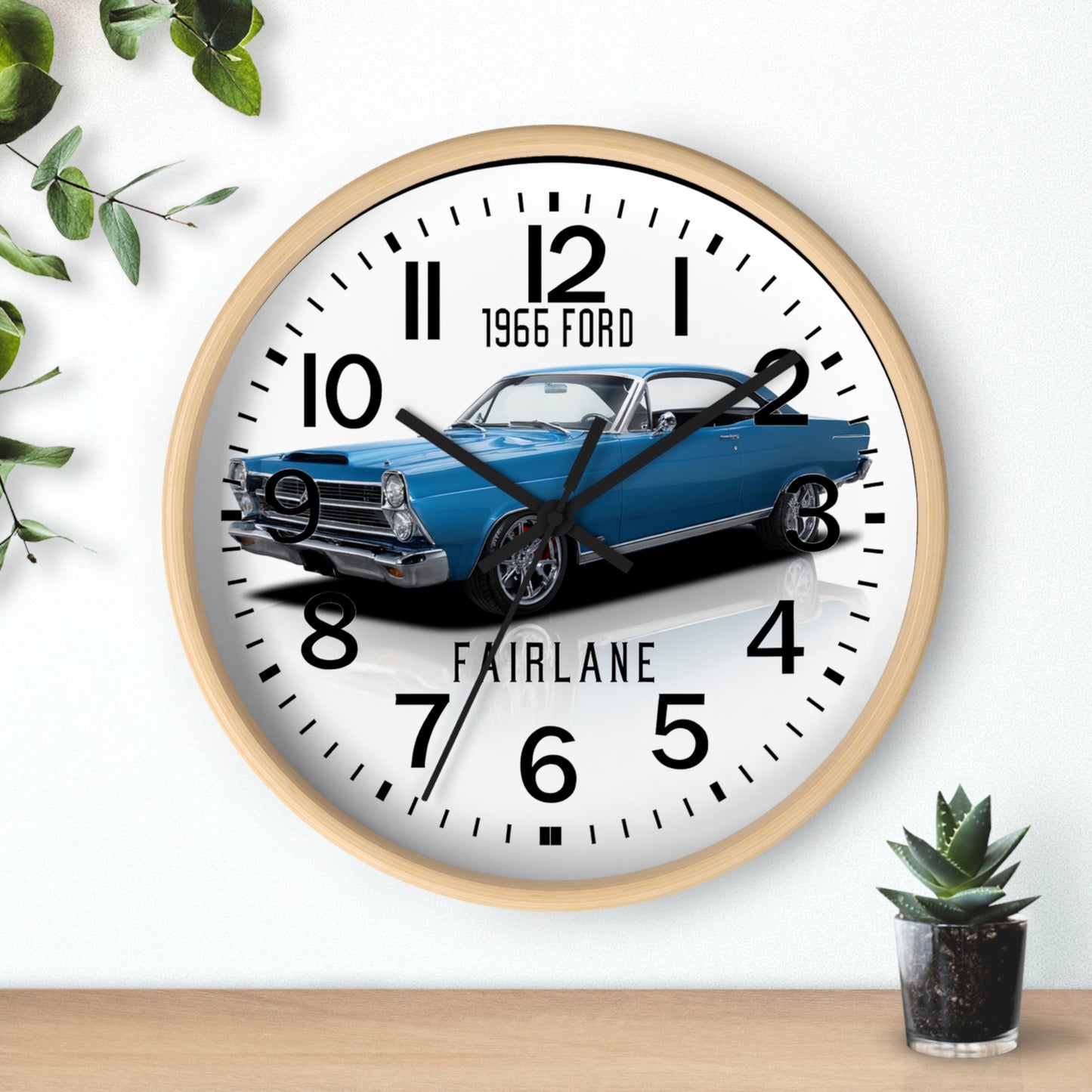 1966 Ford Fairlane Wall Clock New!