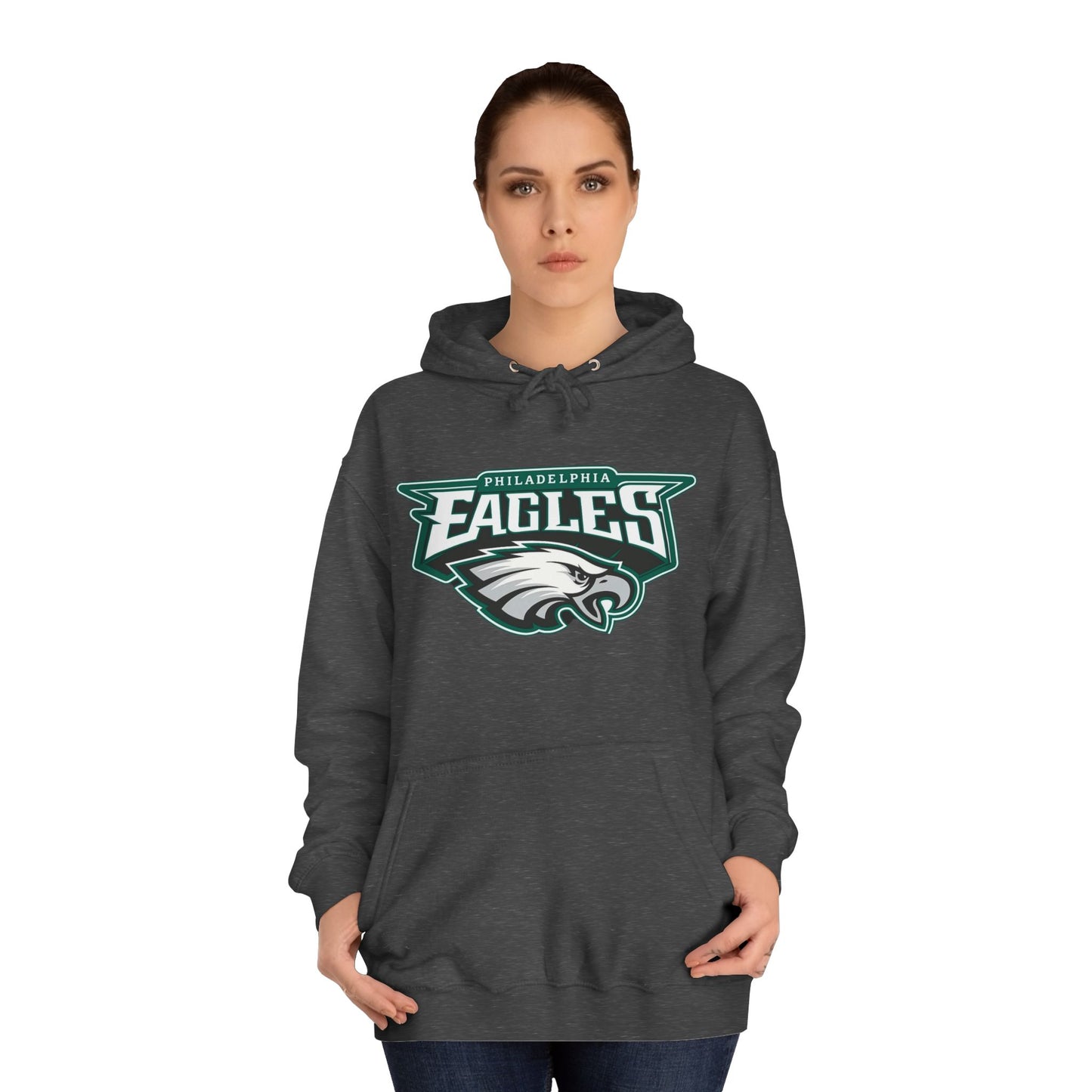 Philadelphia Eagles Unisex College Hoodie, Football Sweatshirt, Game Day Apparel, Sports Hoodie, Fan Gear, A.J. Brown Merch
