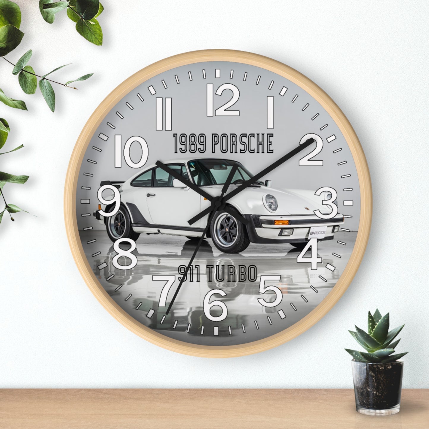 1989 Porsche 911 Turbo Wall Clock New!