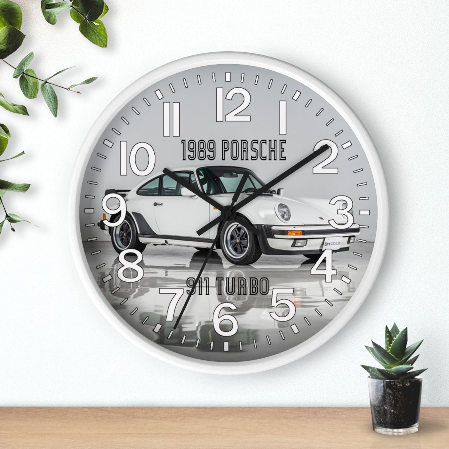 1989 Porsche 911 Turbo Wall Clock New!