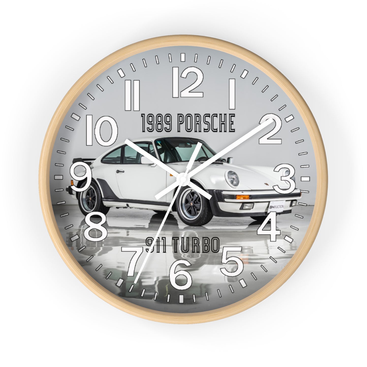 1989 Porsche 911 Turbo Wall Clock New!
