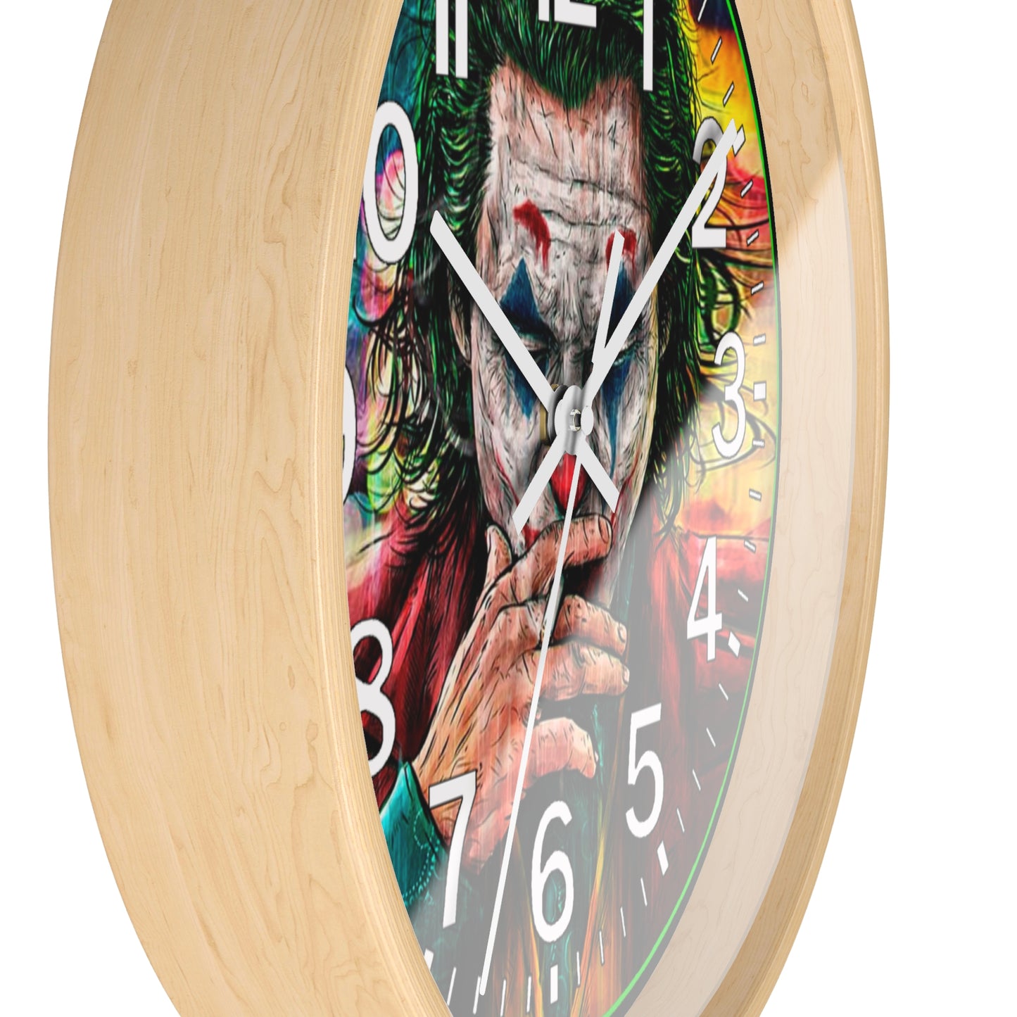 Music Studio Wall Clock - The Joker Smoking Cigarette Bar Wall Clock