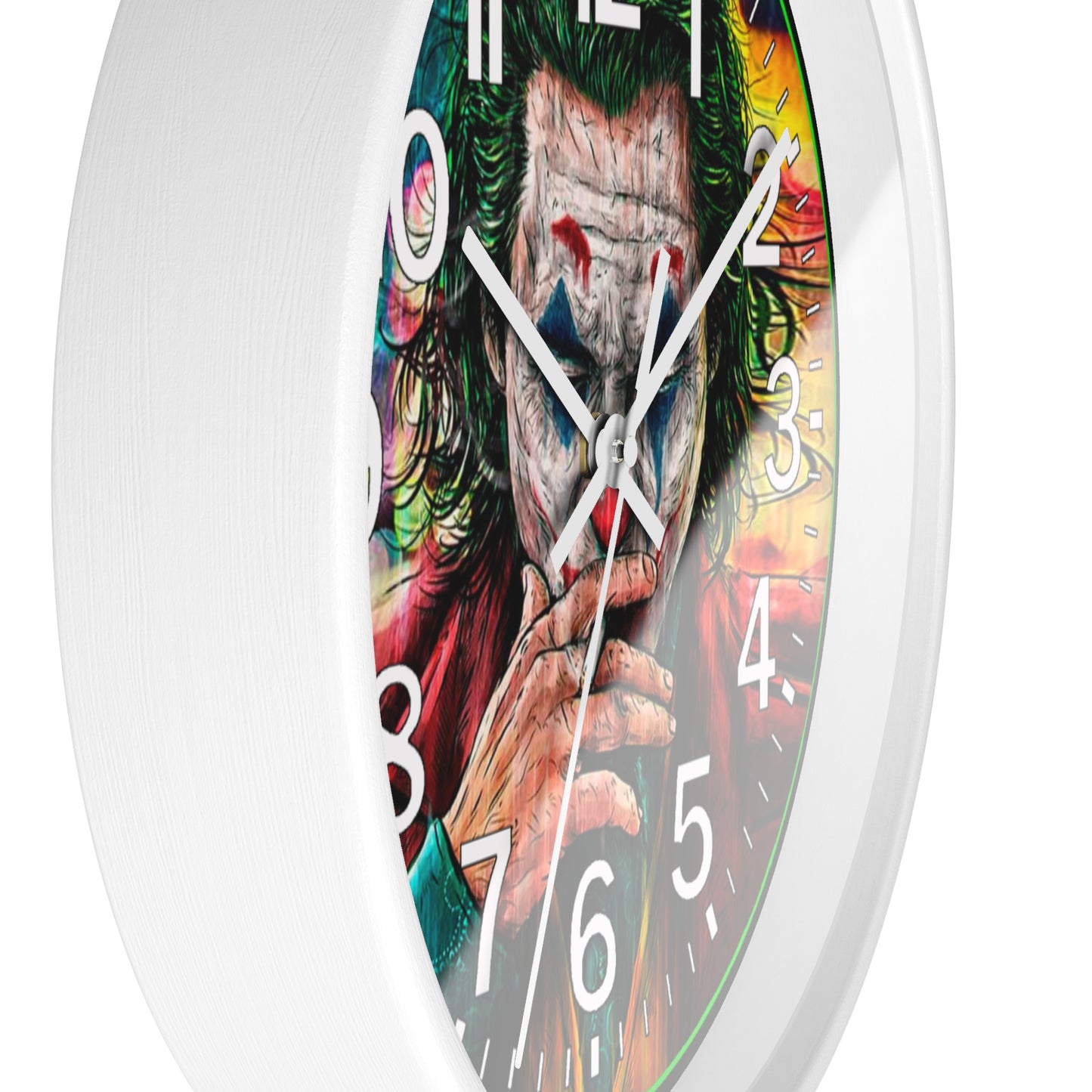 Music Studio Wall Clock - The Joker Smoking Cigarette Bar Wall Clock
