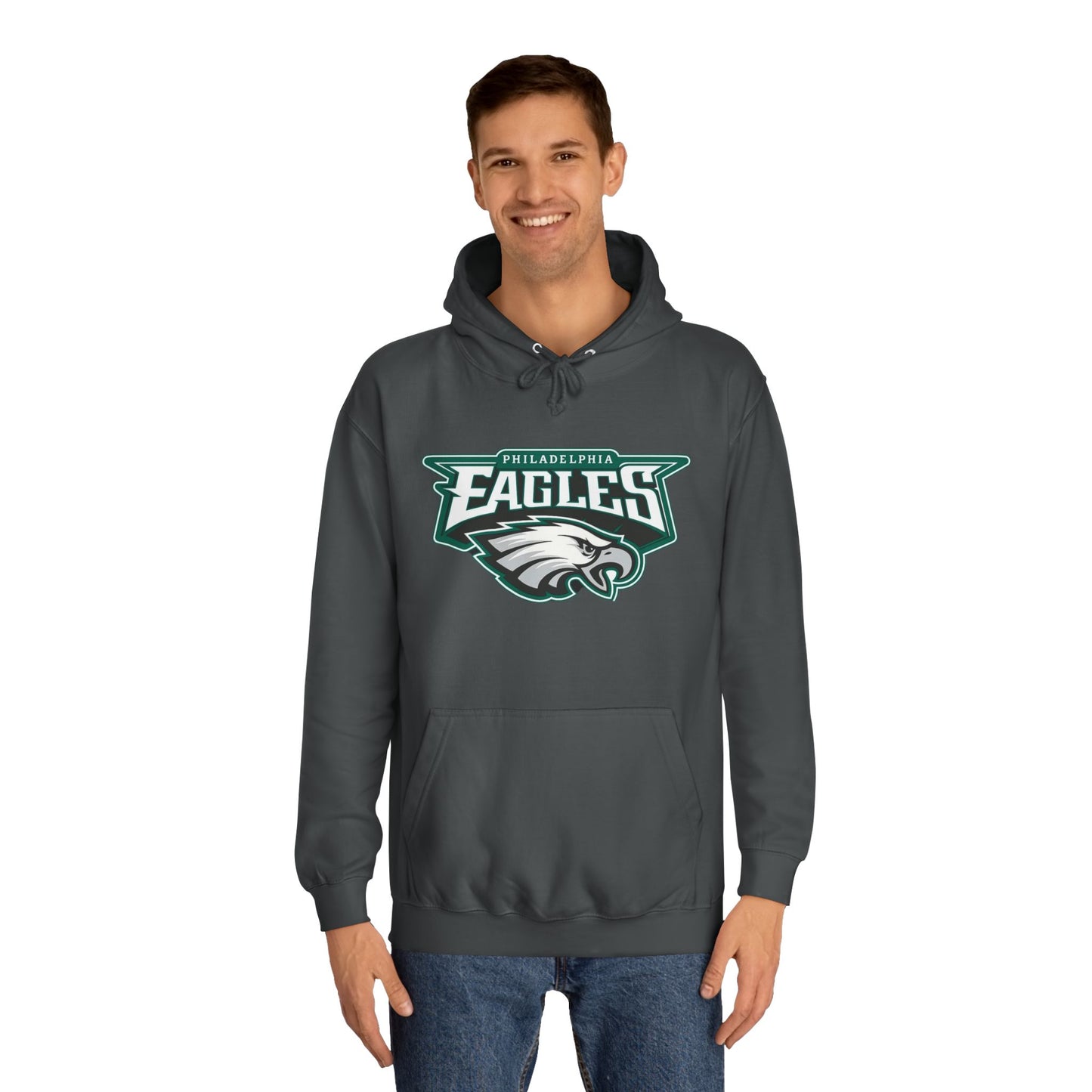 Philadelphia Eagles Unisex College Hoodie, Football Sweatshirt, Game Day Apparel, Sports Hoodie, Fan Gear, A.J. Brown Merch