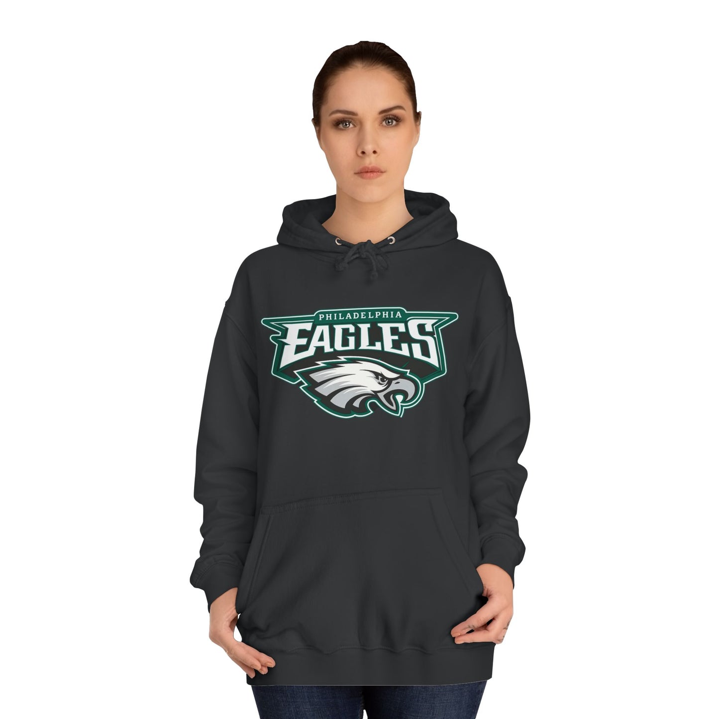 Philadelphia Eagles Unisex College Hoodie, Football Sweatshirt, Game Day Apparel, Sports Hoodie, Fan Gear, A.J. Brown Merch
