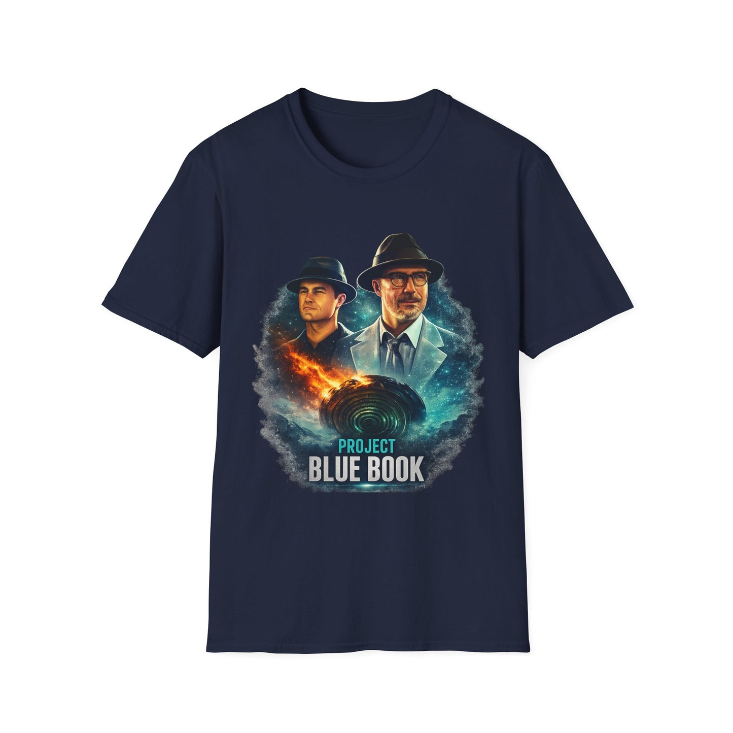 Project Blue Book T-Shirt — Vintage UFO Investigation Design