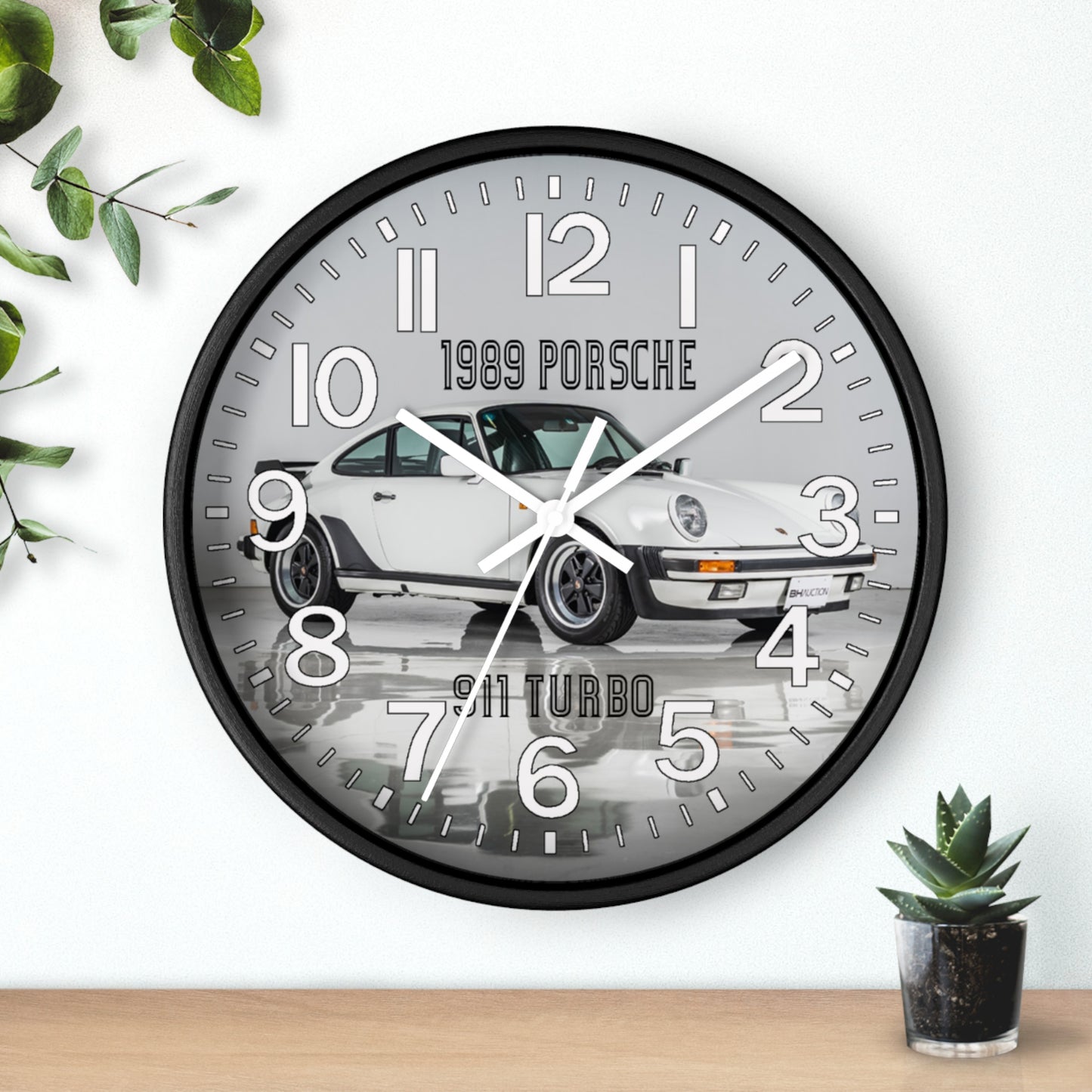 1989 Porsche 911 Turbo Wall Clock New!