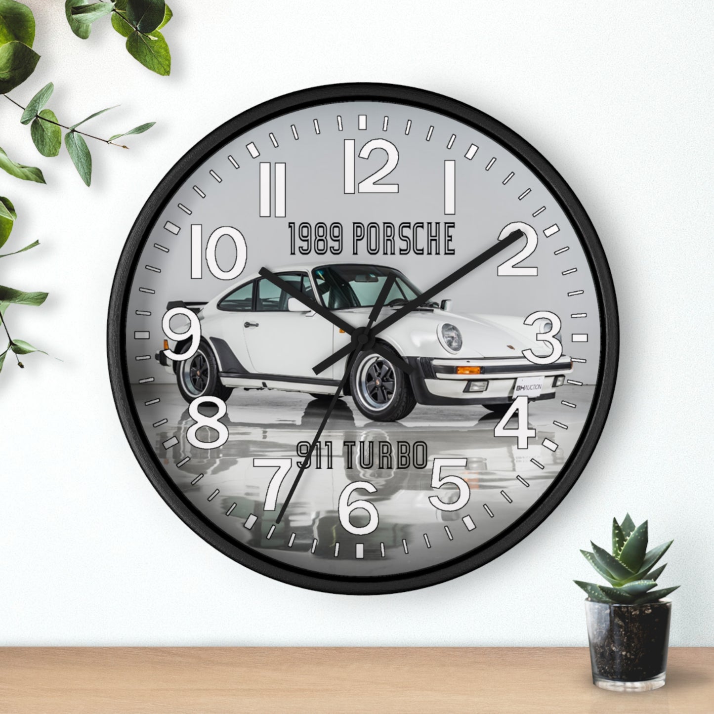 1989 Porsche 911 Turbo Wall Clock New!