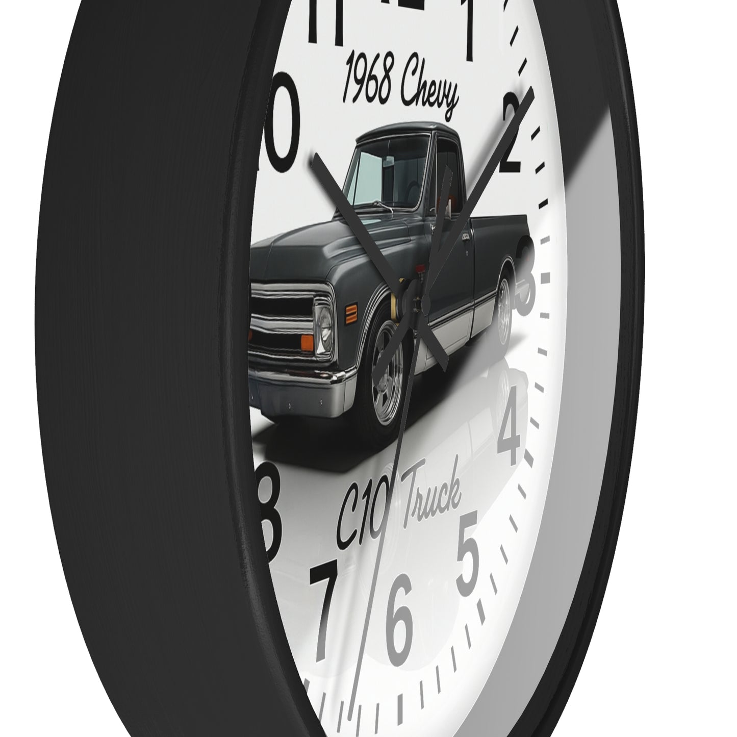 1968 Chevrolet C10 Wall Clock - Lowrider Truck Design