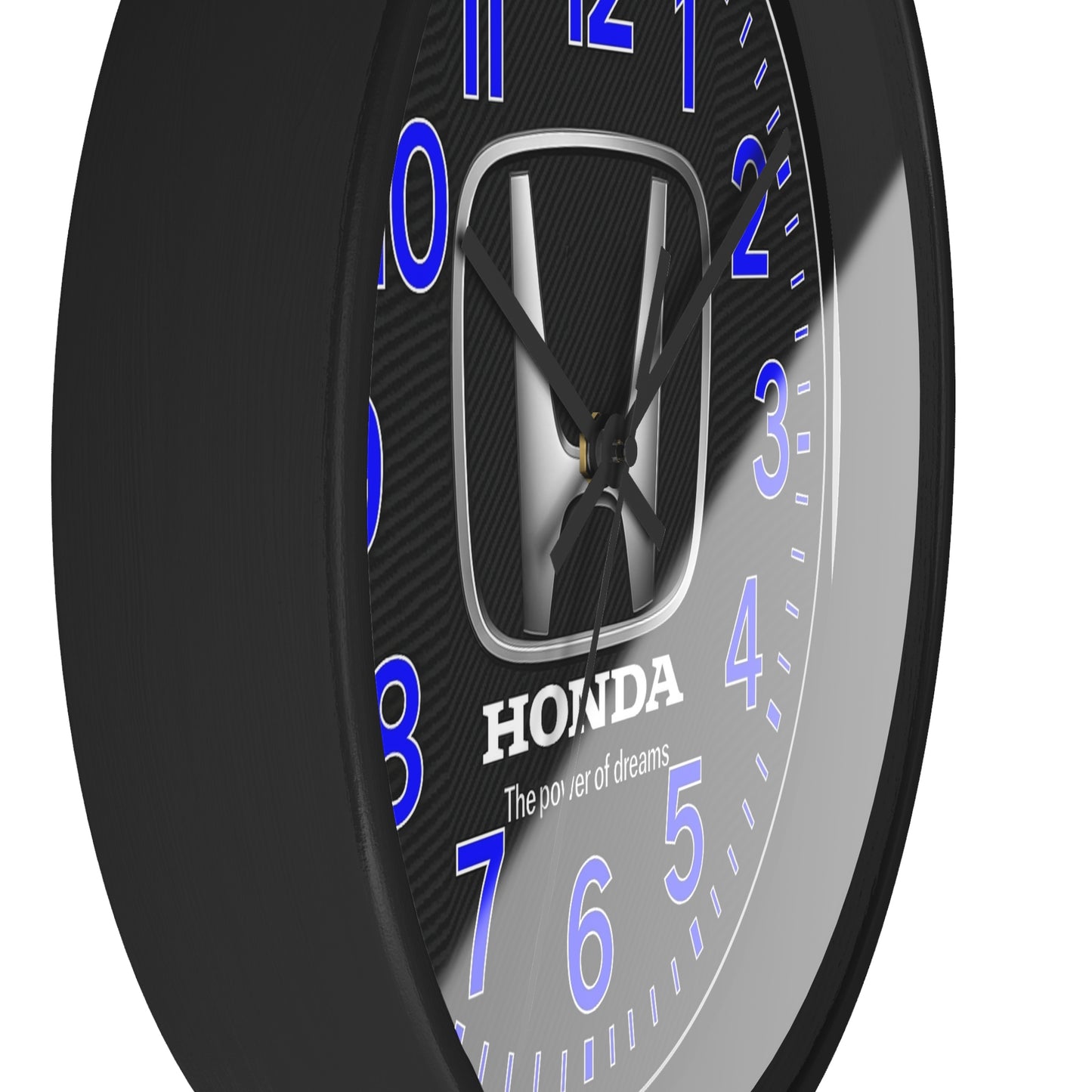 Royal Blue Honda Accord Civic Pilot Wall Clock