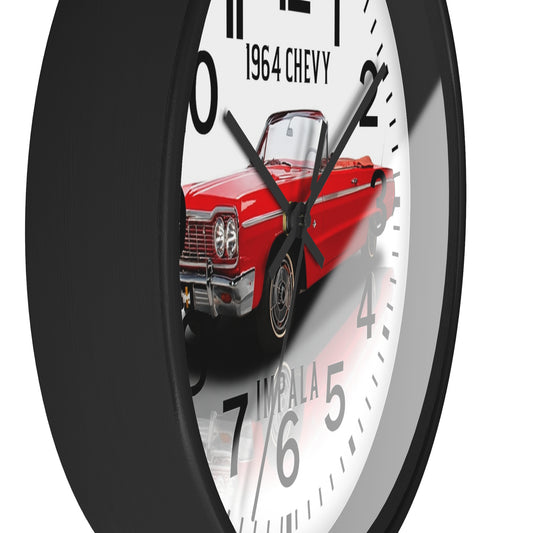 1964 Chevy Chevrolet Impala Wall Clock
