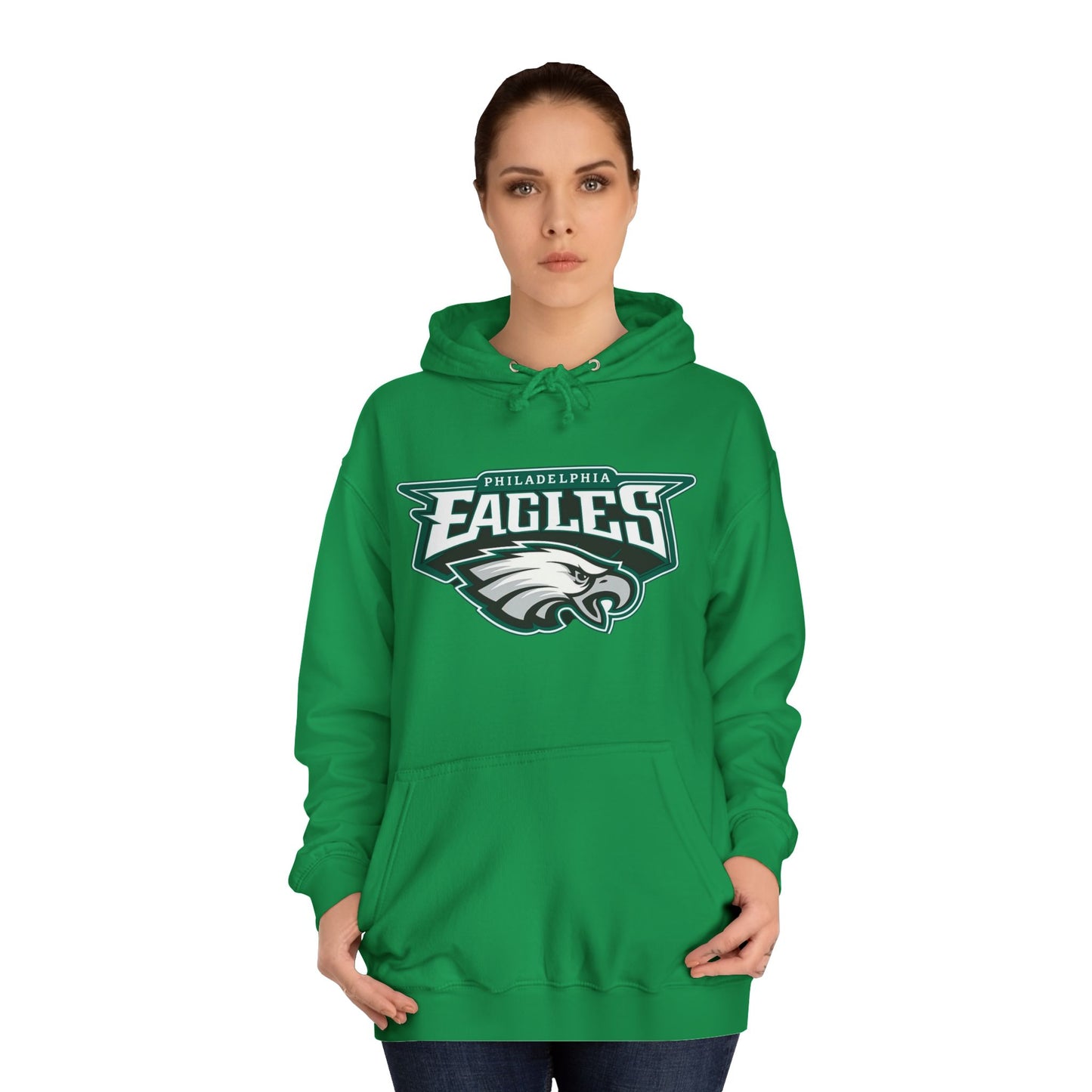 Philadelphia Eagles Unisex College Hoodie, Football Sweatshirt, Game Day Apparel, Sports Hoodie, Fan Gear, A.J. Brown Merch