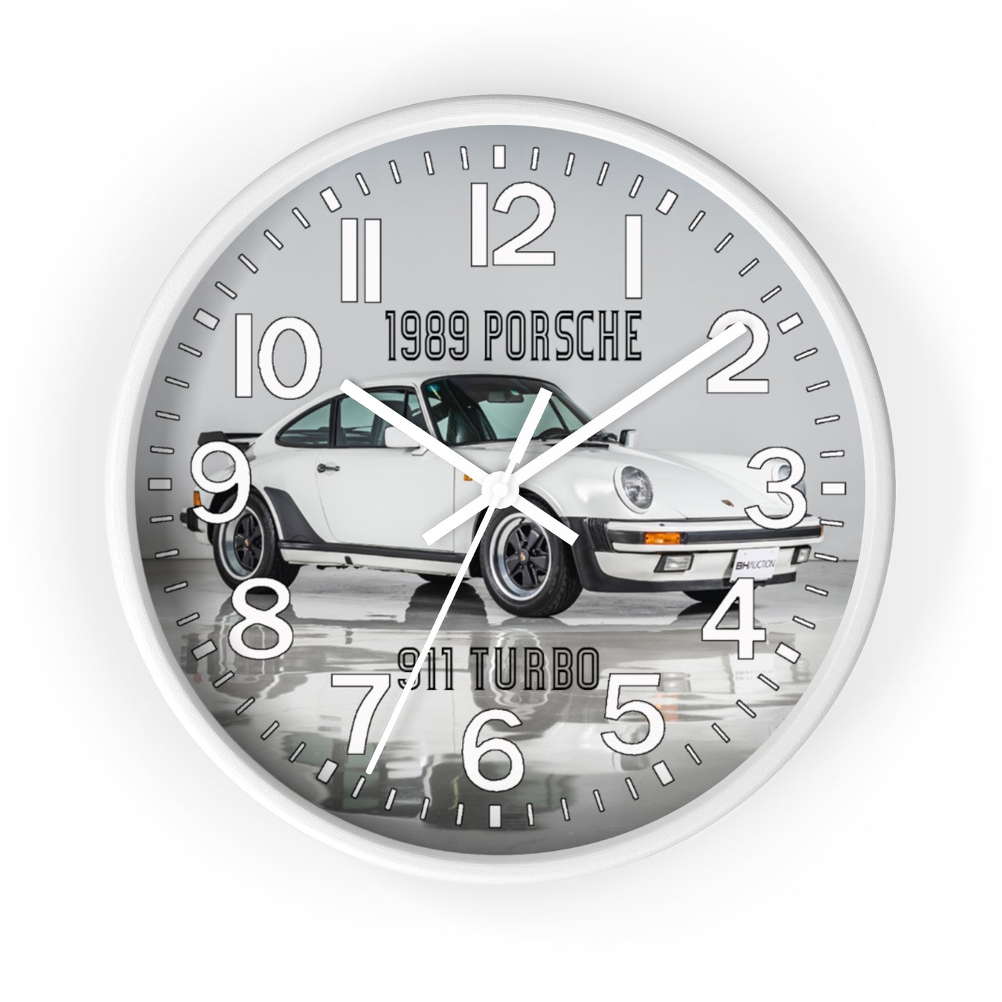 1989 Porsche 911 Turbo Wall Clock New!