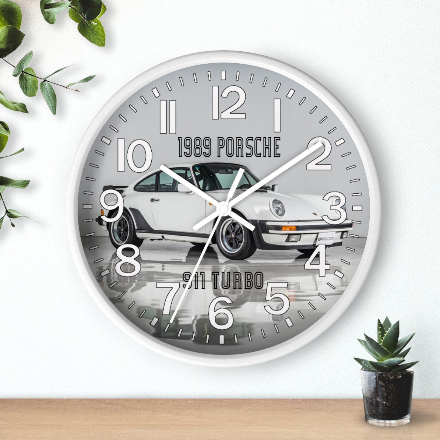 1989 Porsche 911 Turbo Wall Clock New!