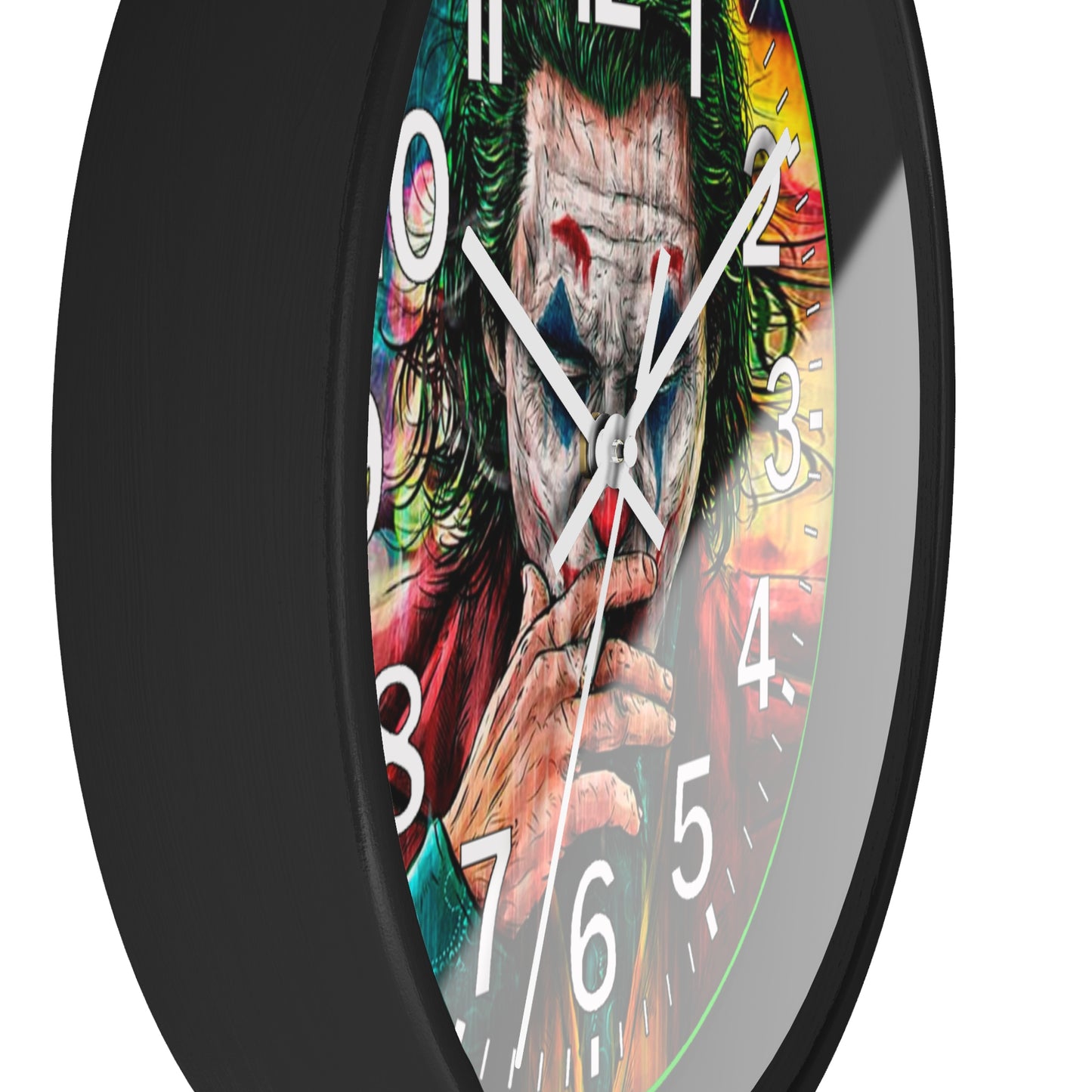 Music Studio Wall Clock - The Joker Smoking Cigarette Bar Wall Clock
