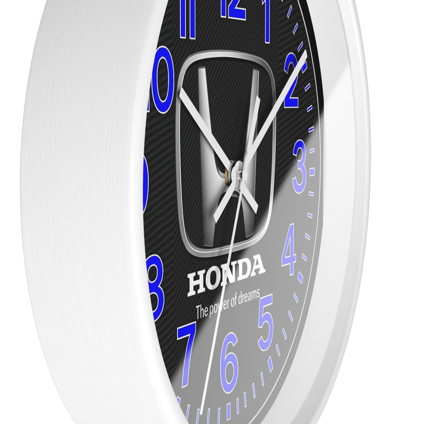 Royal Blue Honda Accord Civic Pilot Wall Clock