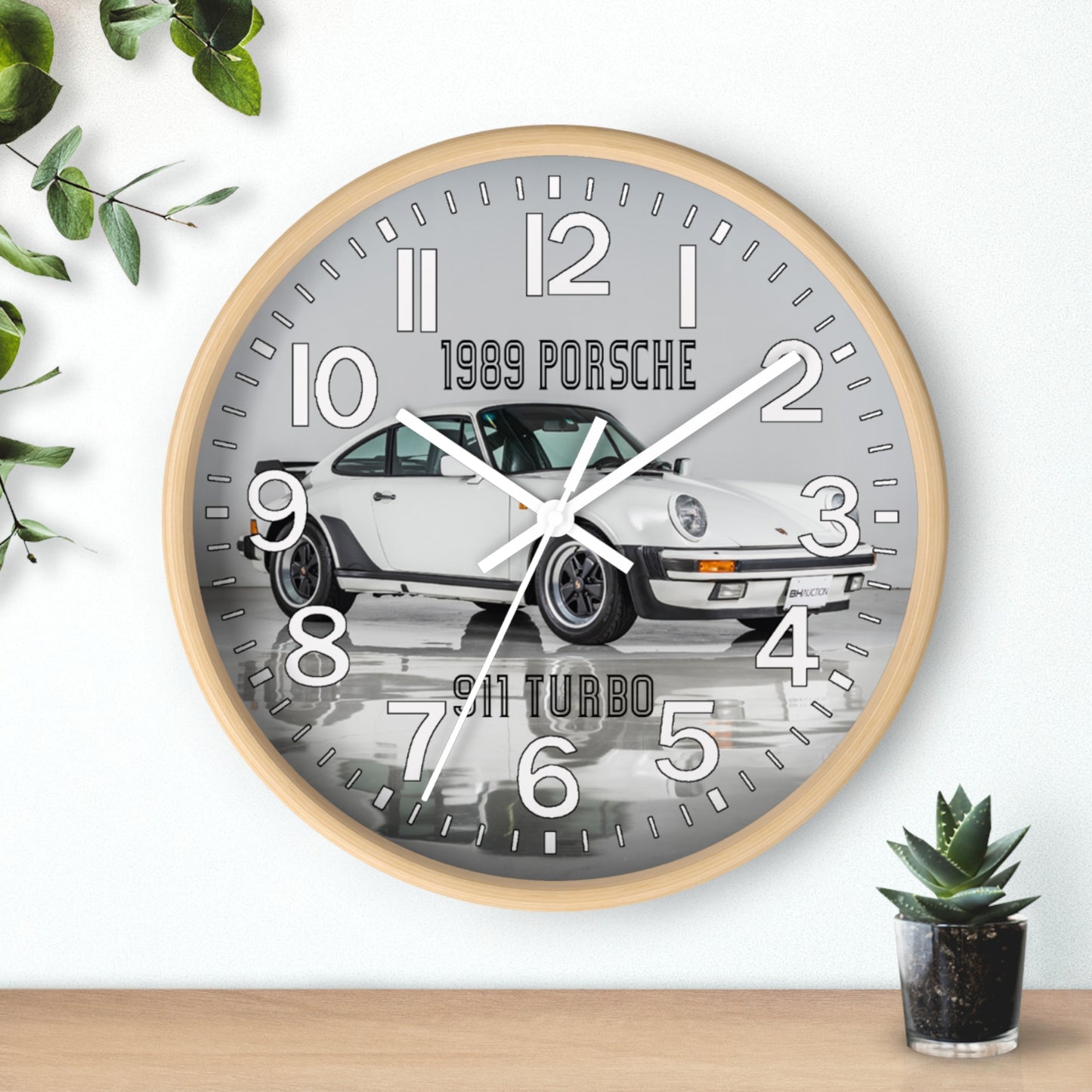 1989 Porsche 911 Turbo Wall Clock New!