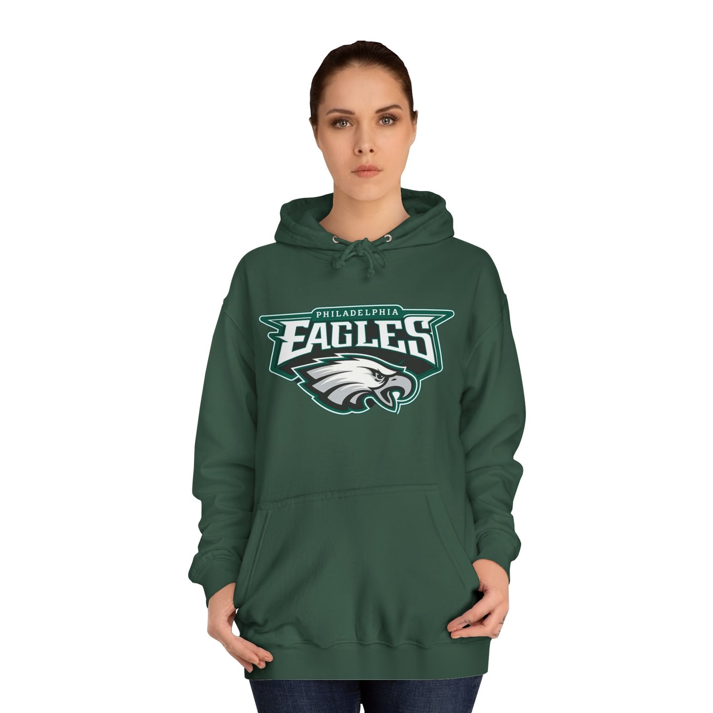 Philadelphia Eagles Unisex College Hoodie, Football Sweatshirt, Game Day Apparel, Sports Hoodie, Fan Gear, A.J. Brown Merch