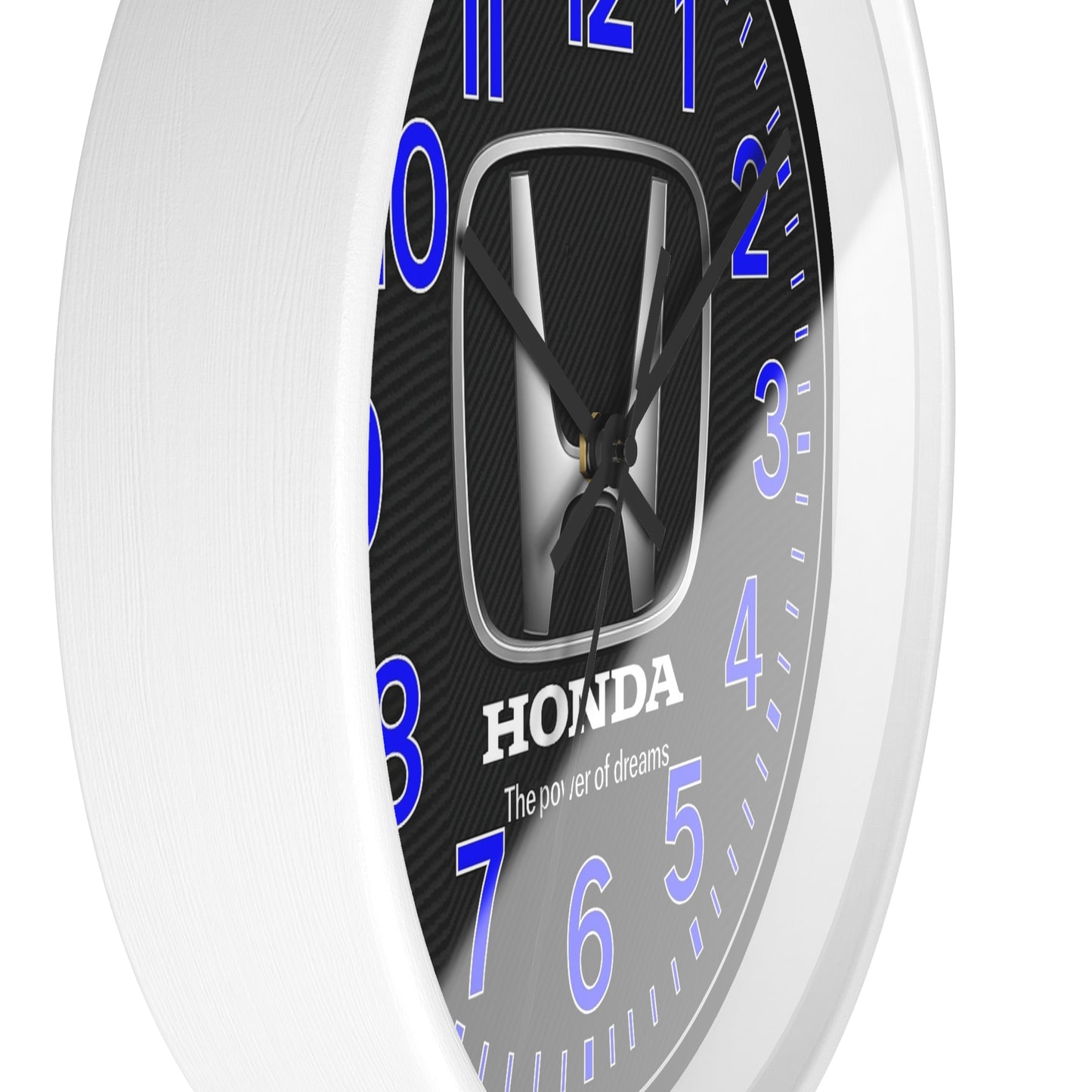 Royal Blue Honda Accord Civic Pilot Wall Clock
