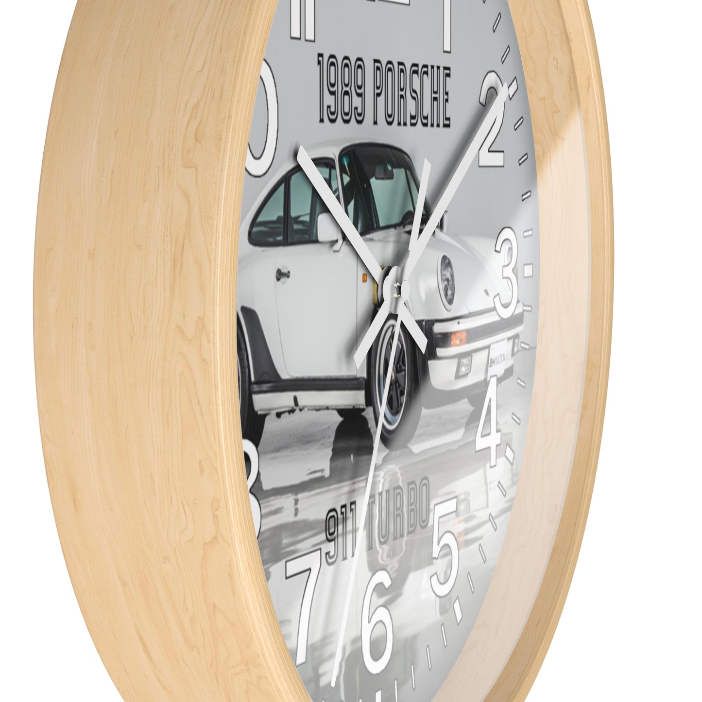1989 Porsche 911 Turbo Wall Clock New!